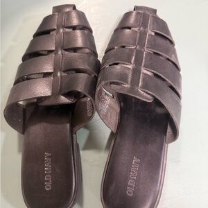 Old Navy Women's Black Mules